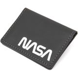 Шкіряна обкладинка для автодокументів з логотипом NASA GRANDE PELLE 11490 Чорний фото