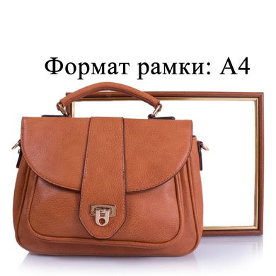 Жіноча сумка з якісного шкірозамінника AMELIE GALANTI (АМЕЛИ Галант) A981180-brown Помаранчевий