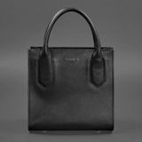 Натуральная кожаная женская сумка-кроссбоди черная Blanknote BN-BAG-28-g фото
