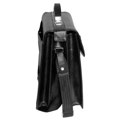 Портфель мужской кожаный Vip Collection 30211 Черный Y.30211.A