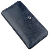 Вертикальный женский кошелек-клатч ST Leather 18864 Синий фото