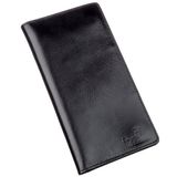 Бумажник мужской вертикальный из кожи алькор SHVIGEL 16195 Черный фото