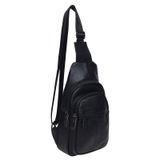 Мужской кожаный рюкзак Keizer K11023-black фото