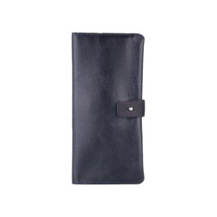 Оригінальний гаманець на кобурною гвинті, з натуральної шкіри синього кольору