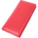 Вертикальный женский кошелек на магнитах из натуральной кожи ST Leather 22539 Красный фото