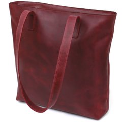 Вінтажна жіноча сумка-шоппер Shvigel 16350 Бордовий