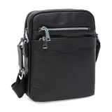 Мужская кожаная сумка Ricco Grande K16507bl-black фото