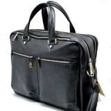 Мужская сумка для документов и ноутбука из натуральной кожи TARWA, TA-4664-4lx Черный фото