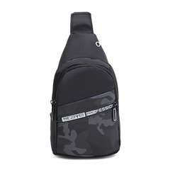 Мужской рюкзак через плечо Monsen C17039bl-black