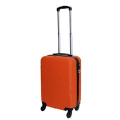 Пластиковый чемодан для ручной клади Miami Beach 18" Vip Collection оранжевая Miami.18.Orange