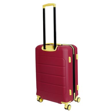 Чемодан среднего размера из поликарбоната Barbados 24" Vip Collection красный BDS.24.Red