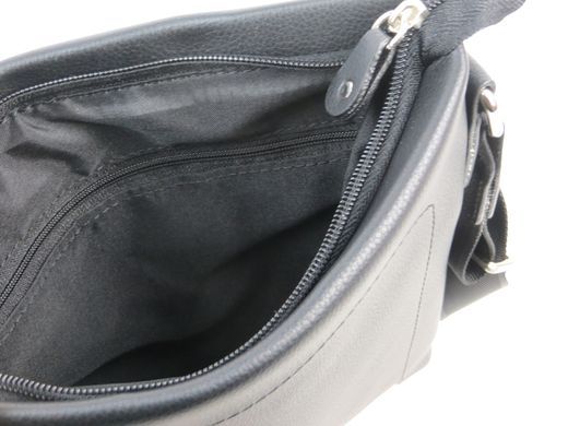 Мужская сумка, планшетка через плечо из эко кожи Wallaby 22539 черная