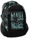 Молодіжний рюкзак на три відділення 25L Paso Maui & Sons MAUD-2808 чорний
