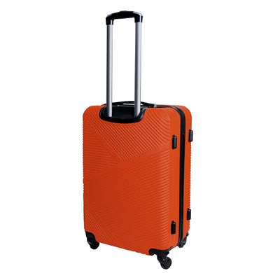 Пластиковый чемодан среднего размера Miami Beach 22" Vip Collection оранжевая Miami.22.Orange