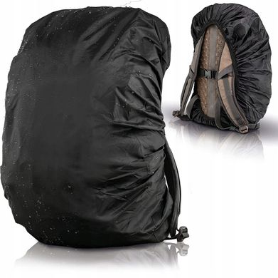 Чохол-дощовик для рюкзака Nela-Style Raincover до 60L чорний