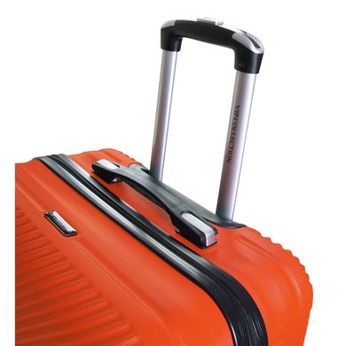 Большой пластиковый дорожный чемодан Miami Beach 26" Vip Collection оранжевая Miami.26.Orange