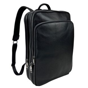 Кожаный черный рюкзак Tiding Bag A25F-8528A Черный