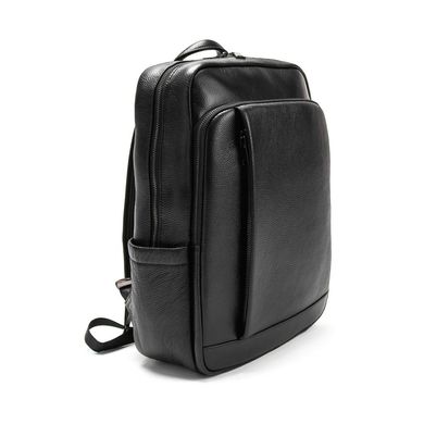 Шкіряний чорний рюкзак Tiding Bag A25F-8528-3A Чорний