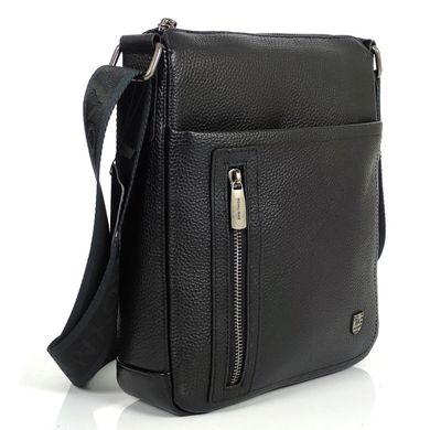 Мессенджер классический черный Royal Bag RB-F-SM8-17629A Черный