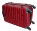 Большой пластиковый дорожный чемодан Costa Brava 26" Vip Collection бордовая Costa.26.Bordo