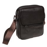 Мужская кожаная сумка Borsa Leather k11169-brown фото