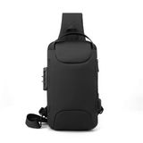 Мужская текстильная сумка-рюкзак Confident ATN01-T-X1661A Черный фото