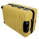 Большой пластиковый дорожный чемодан Costa Brava 26" Vip Collection желтая Costa.26.Yellow