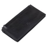 Практичне стильне портмоне унісекс GRANDE PELLE 11558 Чорний фото