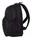 Міський рюкзак з ортопедичною спинкою 22L Paso S.Cool 21L lbla-898 чорний