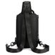 Мужская текстильная сумка слинг Confident AT06-T-1100-13A Черный