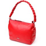 Приваблива сумка жіноча KARYA 20863 шкіряна Червоний фото